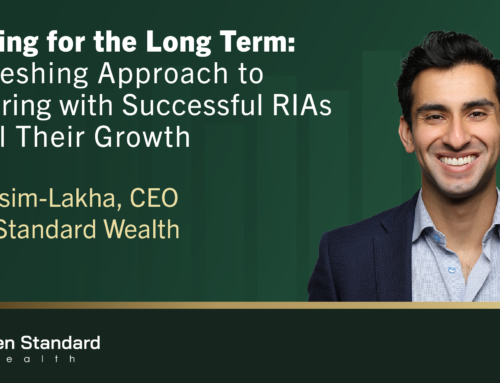 Investing for the Long Term: A Refreshing Approach to Partnering with Successful RIAs to Fuel Growth